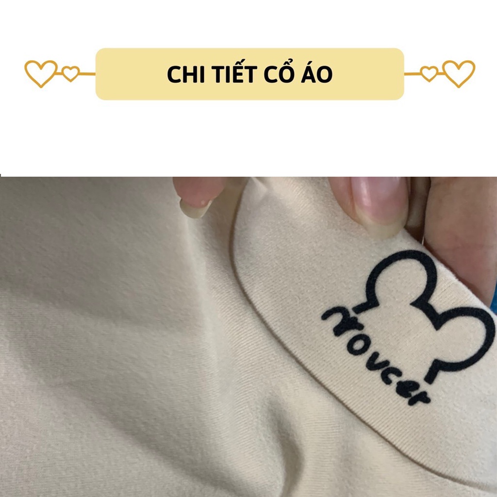 áo giữ nhiệt cho bé trai bé gái áo len cotton cổ 3 phân cho bé lili.kids AP08