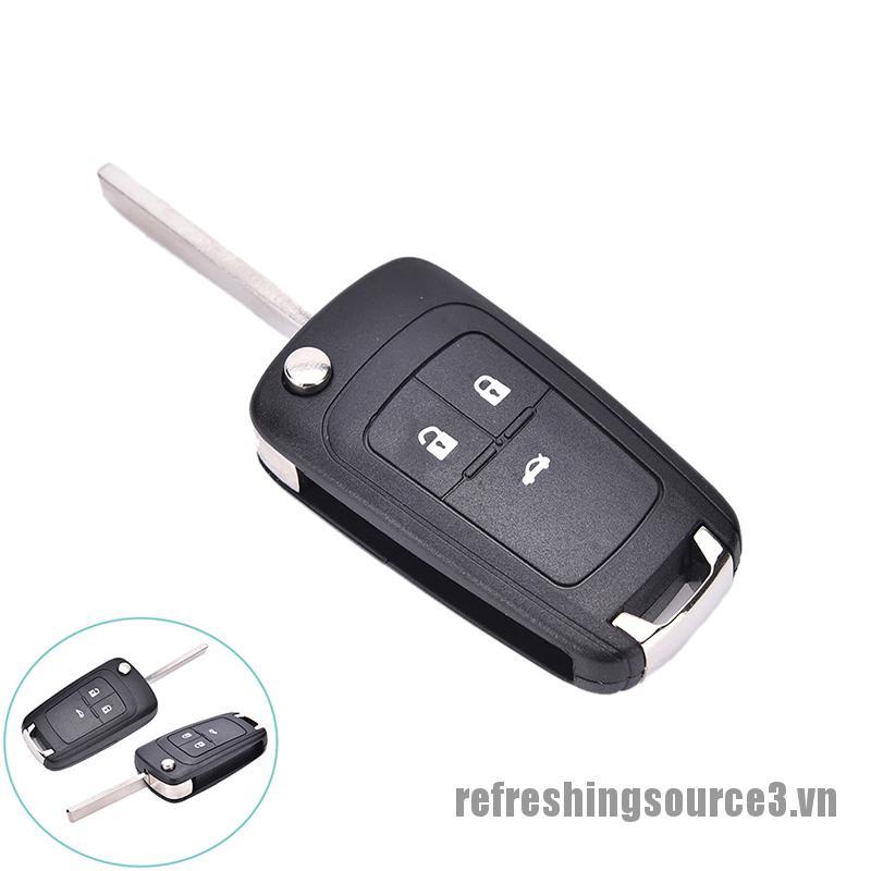Vỏ Chìa Khóa Điều Khiển Từ Xa 3 Nút Cho Chevrolet Cruze