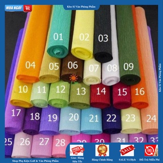 Giấy nhún,giấy gấp hoa 50x250cm
