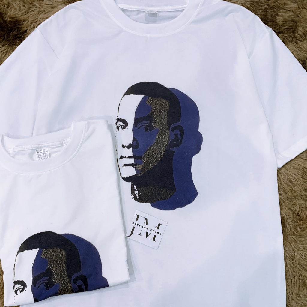 Áo thun Unisex tay lỡ form rộng in hình khuôn mặt, áo phông Unisex nam nữ vải cotton cao cấp thoát mát JTeeMan - JT18