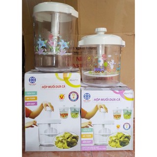 Hộp muối dưa cà Việt Nhật 5L/7L