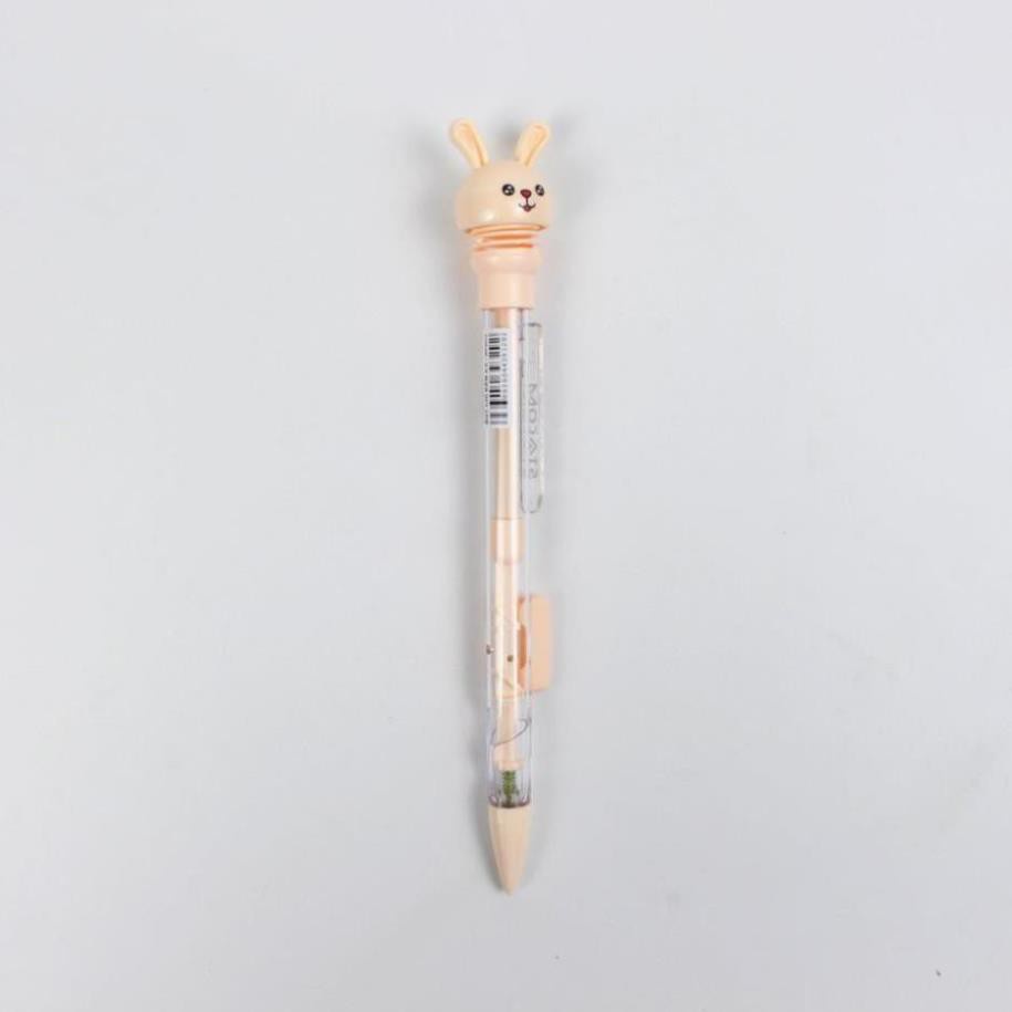 Bút chì kim 0.5mm, viết chì bấm giữa thân hình dáng đáng yêu cho bé Stacom MP4015