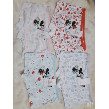 combo 4 chiếc quần chíp đùi cho bé họa tiết đáng yêu (chất cotton)