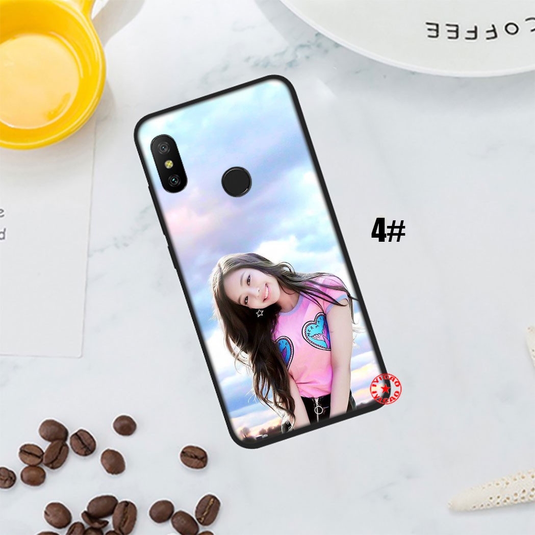 Ốp Lưng Silicone Mềm Màu Hồng Cho Xiaomi Redmi Note 5 / 6 / 7 Pro / 4x / 45qf