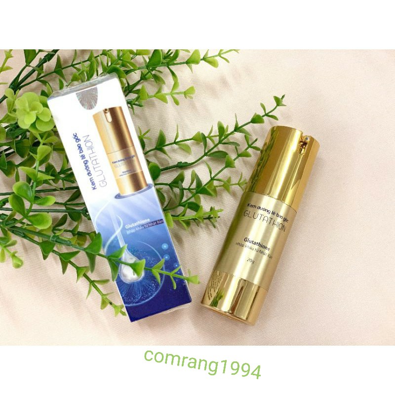 Kem dưỡng trắng da tế bào gốc Glutathione cấp ẩm trẻ hóa da giúp mờ thâm sạm tàn nhang nếp nhăn làm đẹp tại nhà hiệu quả