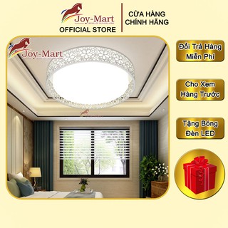 Đèn Ốp Trần Trang Trí ♥️JOYMART♥️ Đèn Trần Phòng Khách Kiểu Dáng Hiện Đại LED 3 Chế Độ Siêu Sáng MOP450/60
