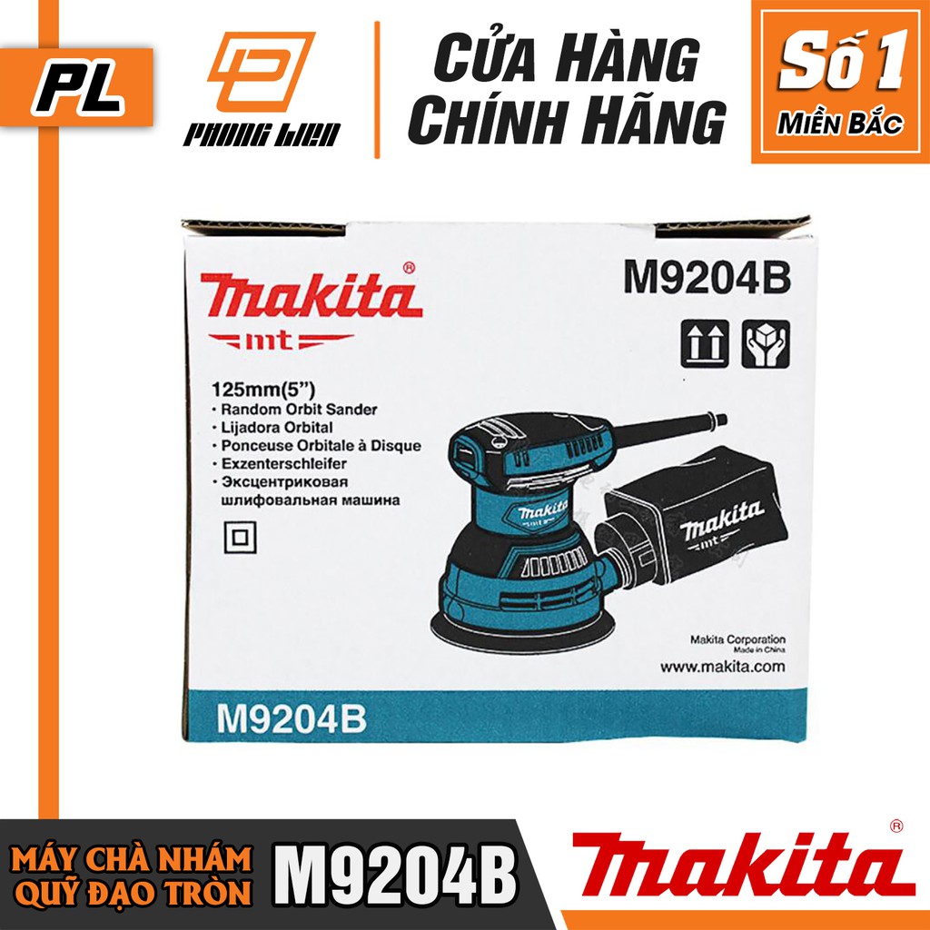 [Chính Hãng] Máy Chà Nhám Quỹ Đạo Tròn M9204B (240W-125MM)