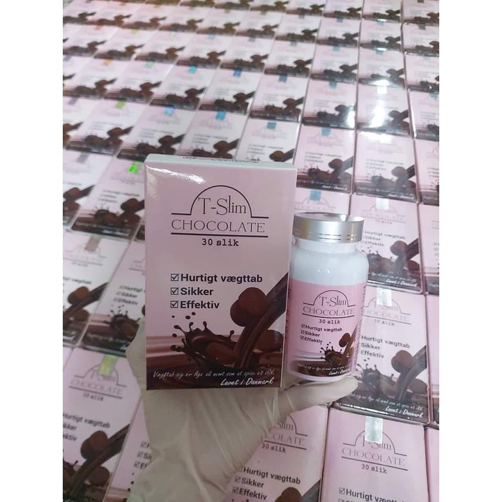 Chocolate Đan Mạch Giảm Cân TSlim Thải Mỡ (30 viên/hộp)