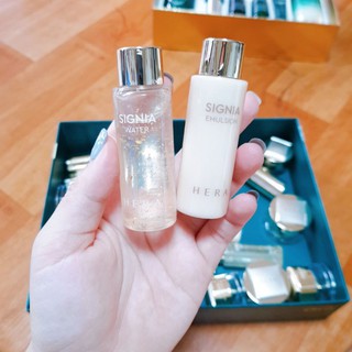 Compo 2lọ nước hoa hồng & sửa dưỡng siniga hera 20ml hsd 2023/10