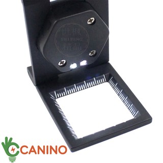 Kính lúp mini 10X Có Thước Đo V1