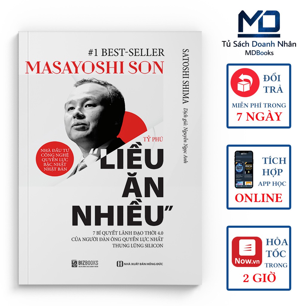 Sách - Masayoshi Son - Tỷ Phú Liều Ăn Nhiều – Kỹ Năng Quản Lý Và Lãnh Đạo – Đọc Kèm App Online