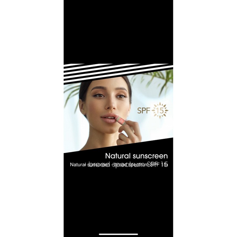 Son dưỡng môi Chapstick có màu nhẹ dưỡng ẩm môi và chống nắng SPF15 2.2g