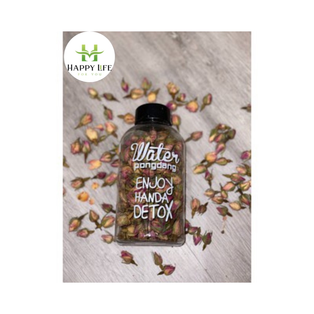 Trà hoa hồng, trà dưỡng nhan, nụ hoa hồng khô Iran 100g - Happy Life 4U