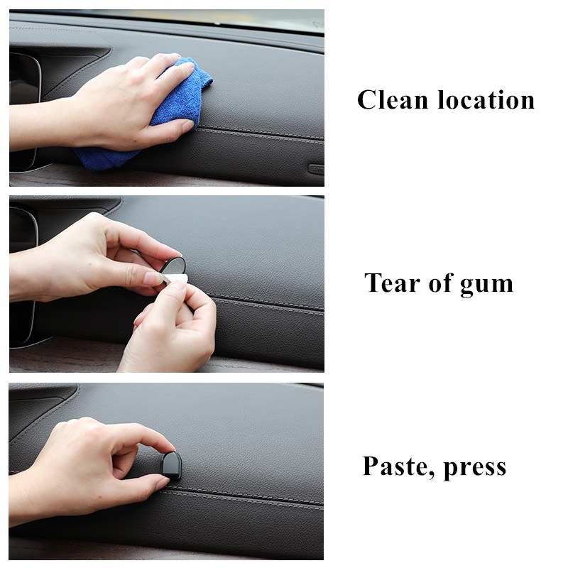 Set 4 Móc Treo Dây Cáp Tai Nghe Gắn Tường Tiện Lợi
