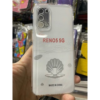 Ốp lưng oppo Reno 5 dẻo trong suốt bảo vệ camera