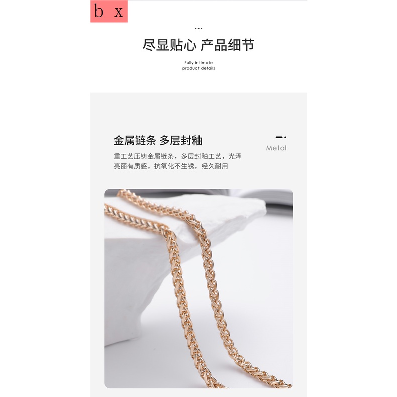 Phù Hợp Dây Xích Đeo Vai Bằng Kim Loại Cho Túi Xách furla