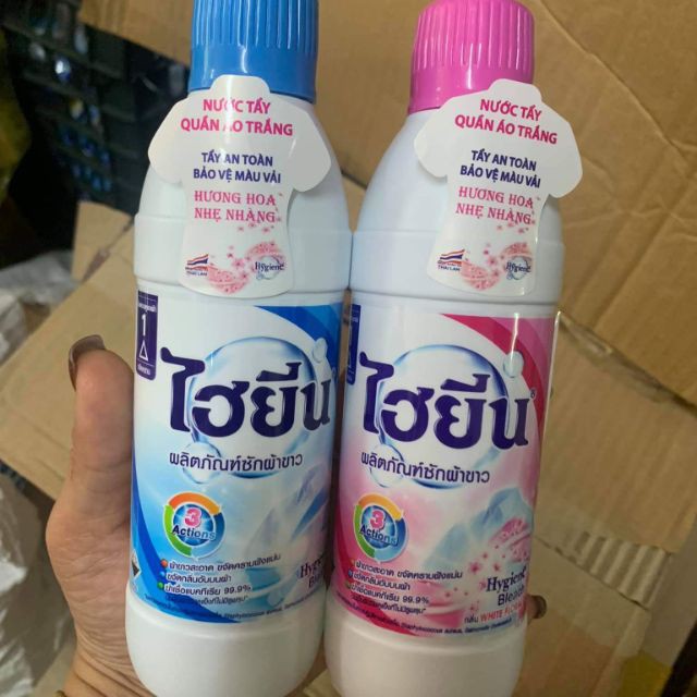 NƯỚC TẨY TRẮNG QUẦN ÁO THÁI LAN HYGIENE 250ML