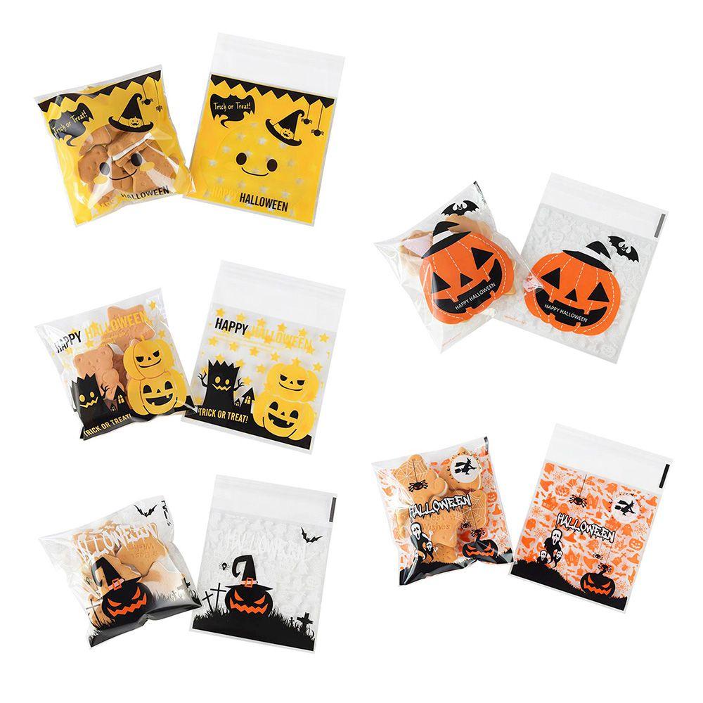 Set 100 Túi Nhựa Đựng Kẹo Tự Dính Cho Tiệc Cưới