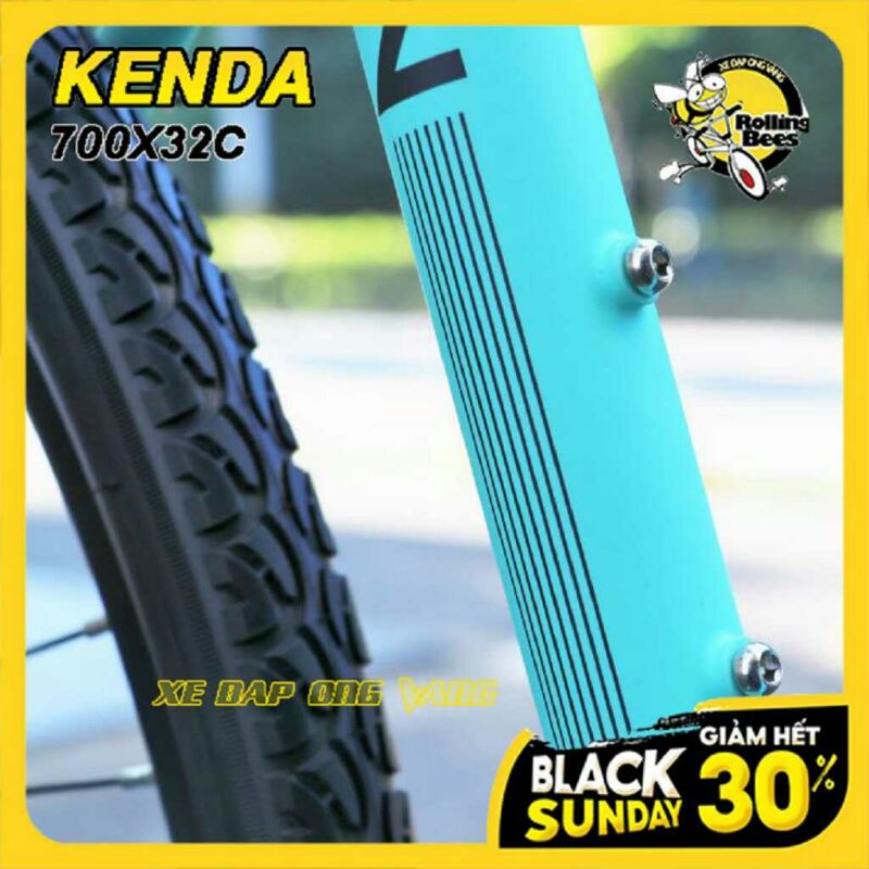 Vỏ Lốp, Săm Ruột Kenda 700x32C, Lốp Xe Đạp KENDA 700x32C Hàng chính hãng giá rẻ