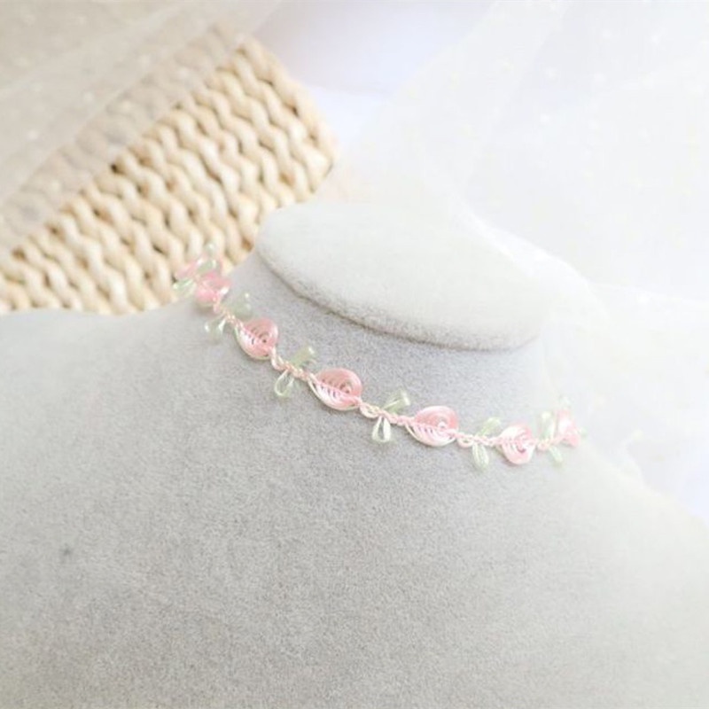 Vòng Cổ Choker Hai Màu Sắc Thời Trang Dành Cho Nữ