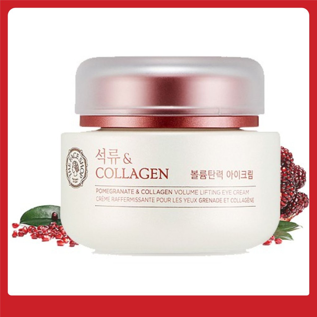 KEM DƯỠNG TRẮNG DA CHỐNG LÃO HÓA The Face Shop Pomegranate And Collagen Volume Lifting Cream