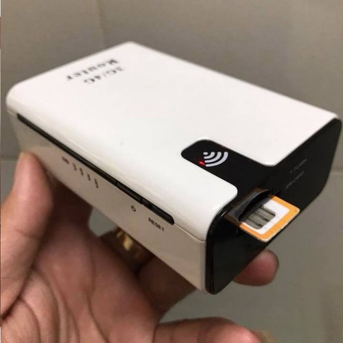 Bộ phát wifi từ sim 3G, 4G kiêm pin sạc dự phòng 7800 mAh ROUTER