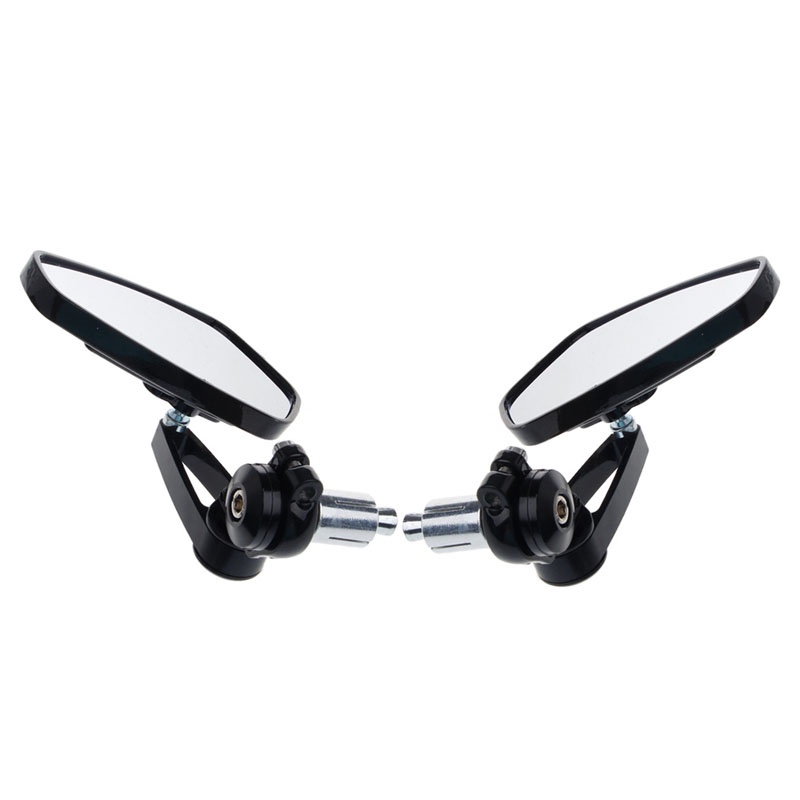Gương Chiếu Hậu 7 / 8 &quot;22 Bằng Nhôm Màu Đen Thông Dụng Cho Xe Máy