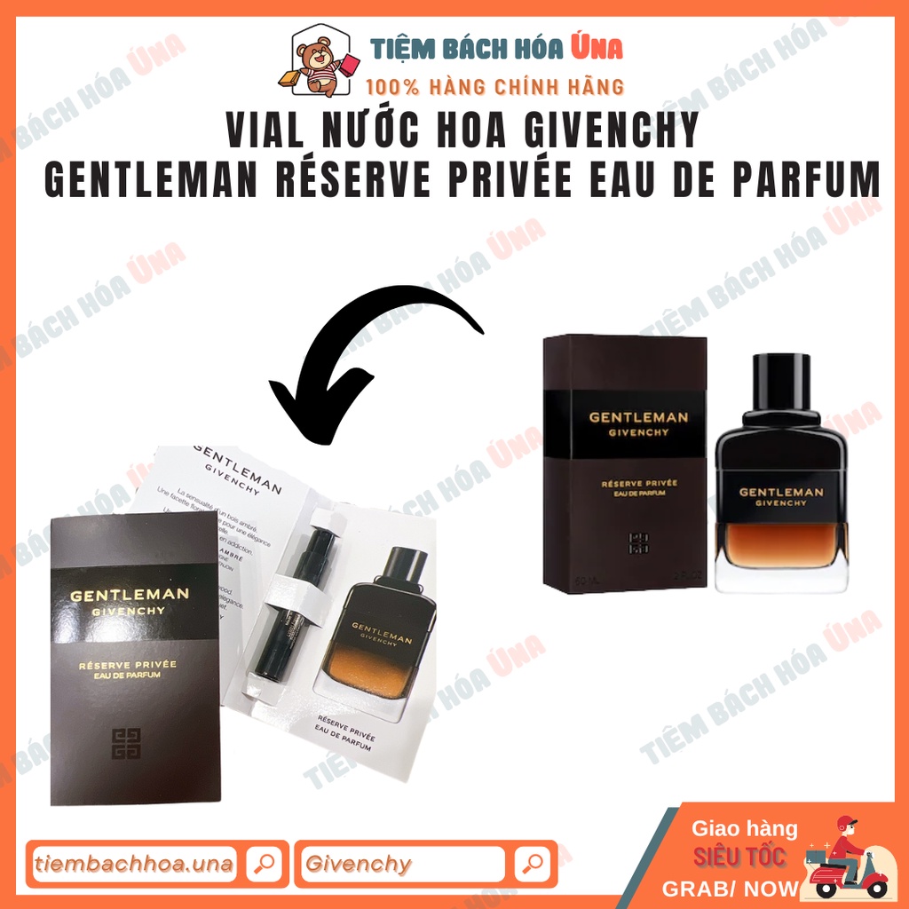 Vial, mẫu thử nước hoa Givenchy minisize - Tiệm bách hóa Ú na