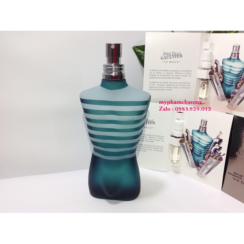 [Mẫu thử] Nước hoa Jean Paul Gaultier Le Male 2,5,10ml | BigBuy360 - bigbuy360.vn