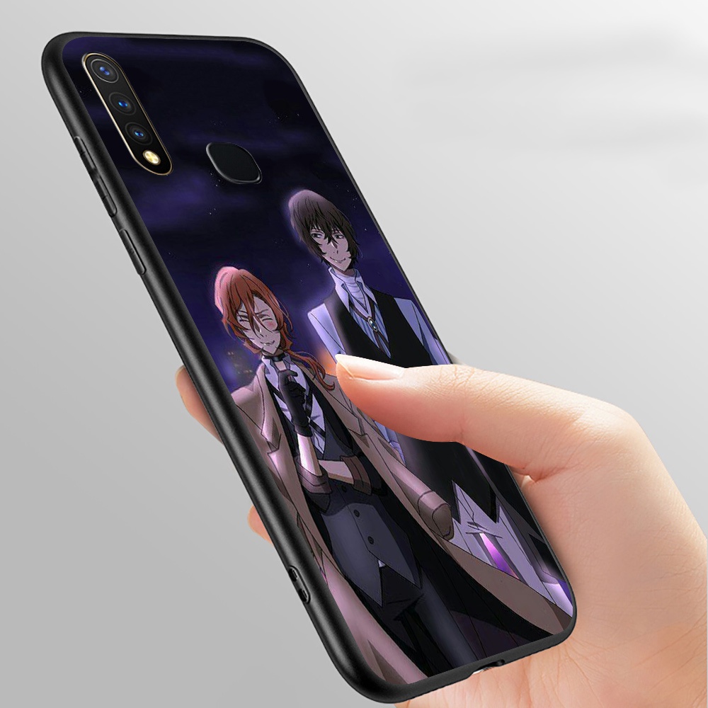 OPPO A53 A32 F11 Reno 2 3 4 Z 2Z 2F Pro 2020 TPU Soft Silicone Case Casing Cover PZ40 Carton Bungou Stray Dogs