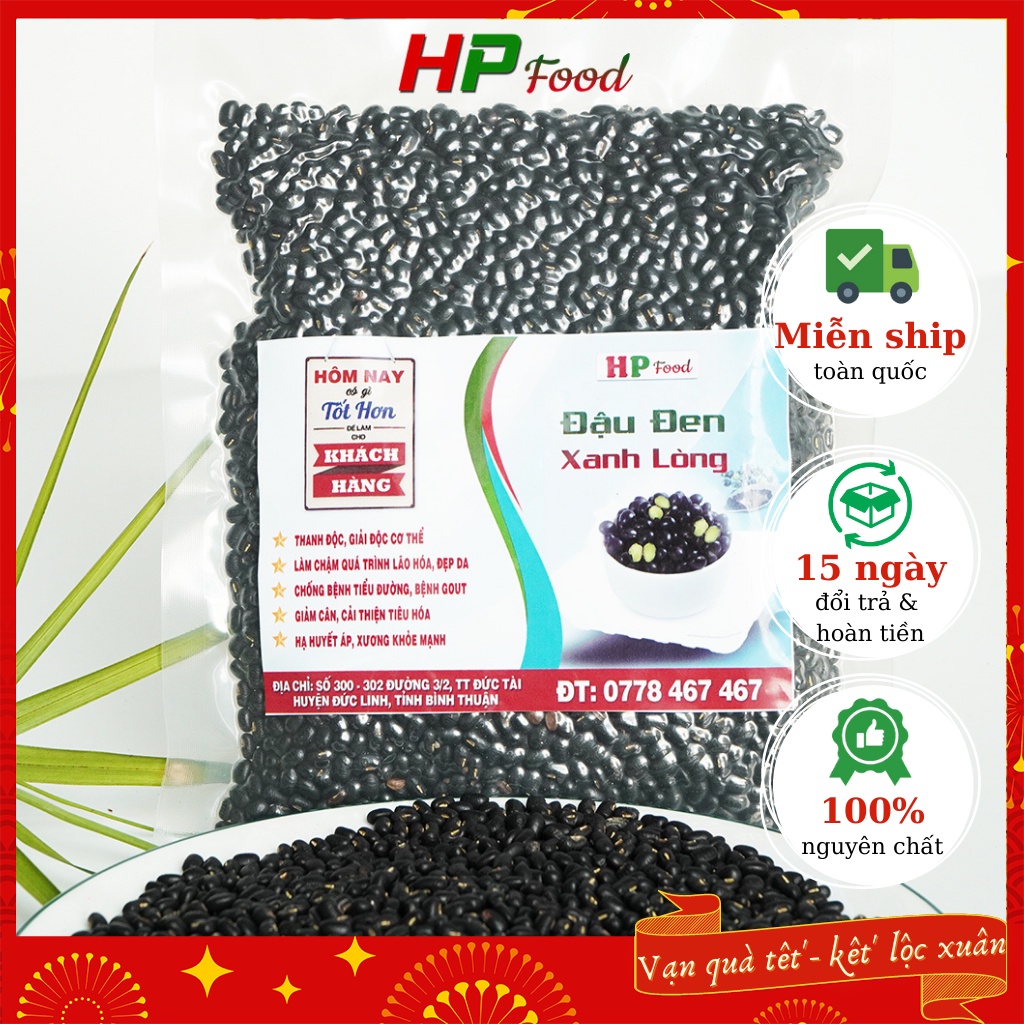 Đậu Đen - Đậu Xanh Lòng Sạch Tự Nhiên HP FOOD