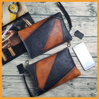 Clutch cầm tay da bò thật cl109 - 100% da bò thật bh 3 năm