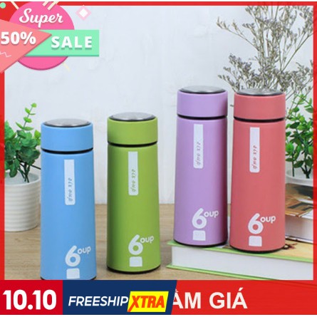 BÌNH ĐỰNG NƯỚC LÕI THỦY TINH BỌC NHỰA 6OUP 500ML, AN TOÀN, CHỐNG VA ĐẬP, CHỐNG VỠ | BigBuy360 - bigbuy360.vn