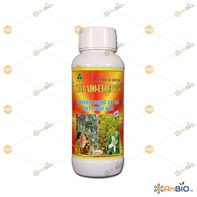 Chất rụng lá Ado Ethephon chai 500ml RỤNG LÁ GIÀ BẬT MẦM HOA - B3.1008