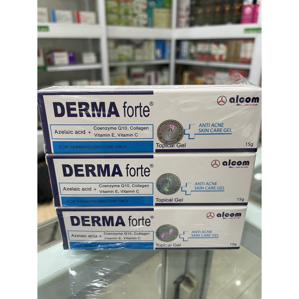 Kem bôi da Derma forte giảm mụn, mờ thâm, dưỡng da tuýp 15g