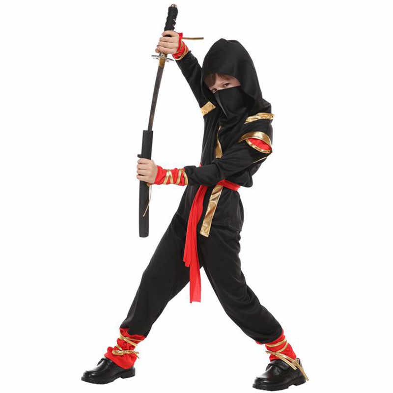 Bộ quần áo Ninja B-0125 đồ hóa trang Halloween cho bé trai 4-12 tuổi
