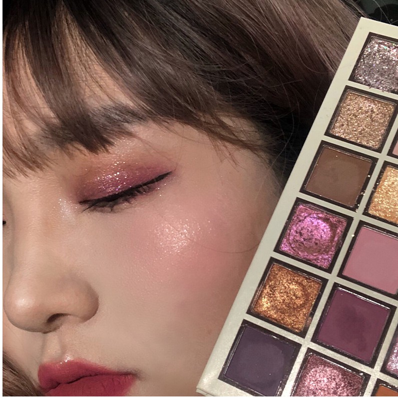 Bảng phấn mắt nhũ lì 18 ô Sweet Mint SEA1800 Cao Cấp Sena Beauty | BigBuy360 - bigbuy360.vn