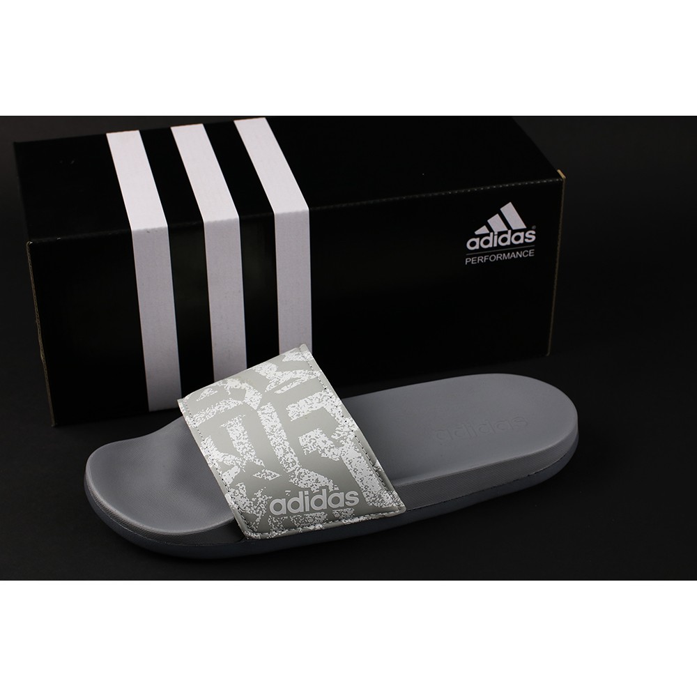 Dép nam Adidas màu xám thời trang nam hàng vnxk