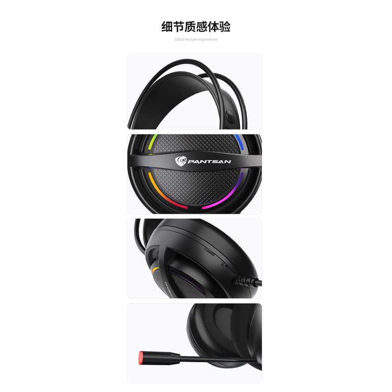 Tai nghe chuyên game PSH 100 led RGB giá rẻ, hàng full box bảo hành 12 tháng