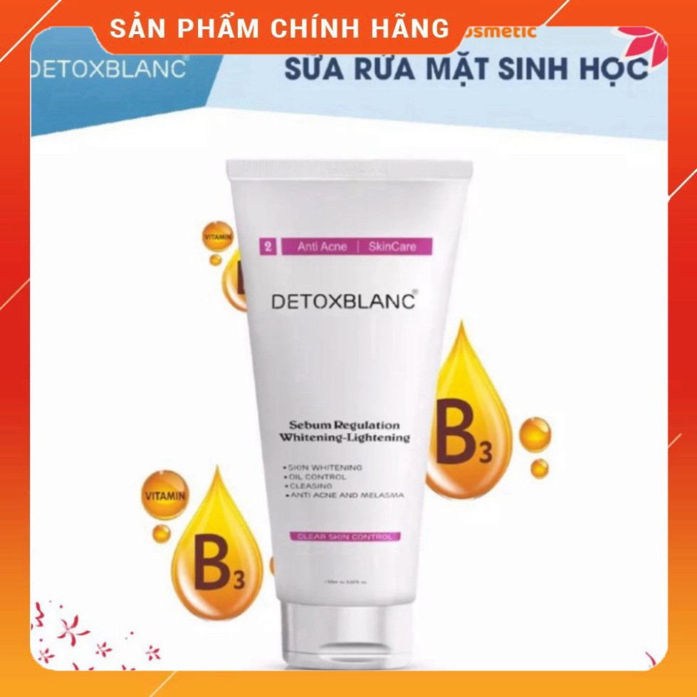 VMPGS MPGS 🔥🔥🔥Sữa rửa mặt sinh học Detox BlanC Clear Skin Control🔥🔥🔥 (150ml) (detoxblanc.vietmycosmetic) shopmypha | BigBuy360 - bigbuy360.vn