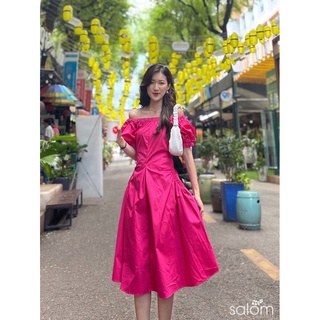 Đầm bẹt vai Shieder