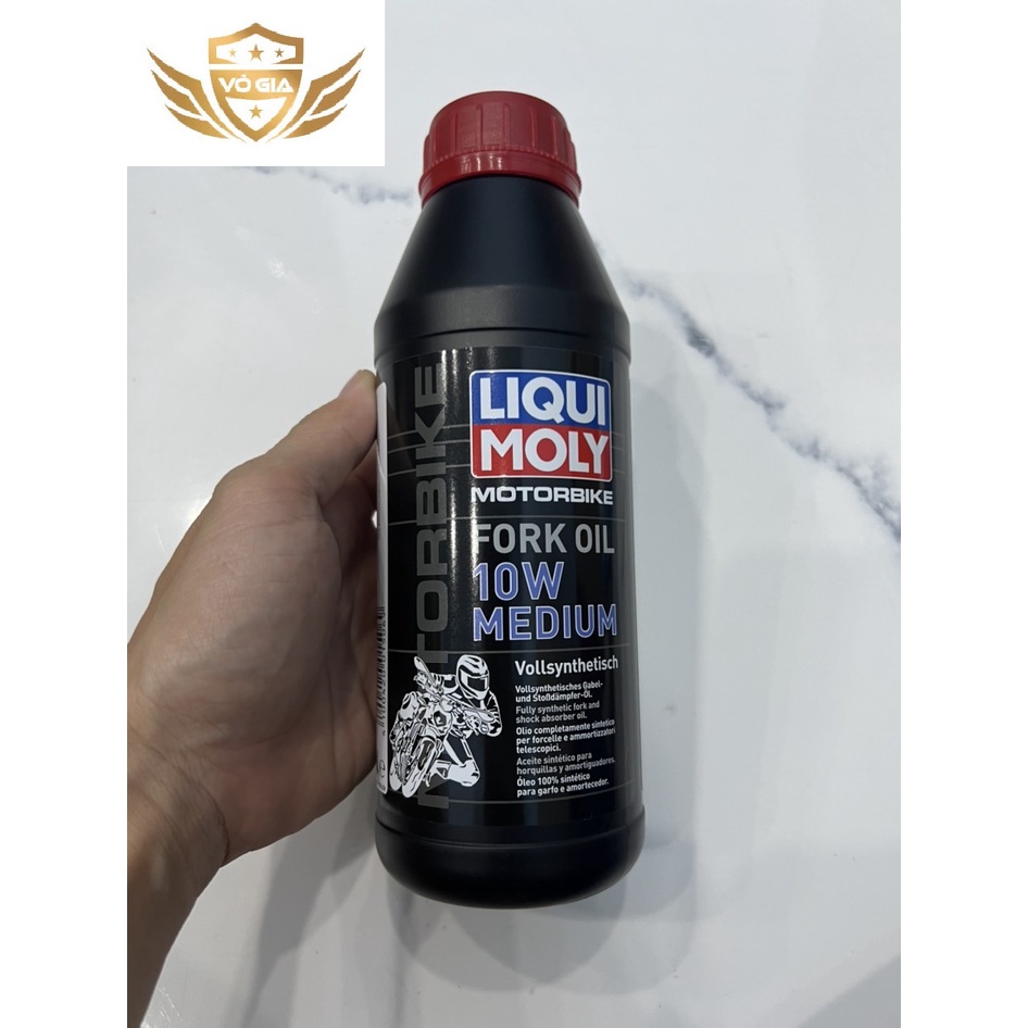 HCH- LIQUI MOLY Motorbike Fork Oil 10W Medium 1506 500ml Dầu Phuộc Nhún Made In Gemany
