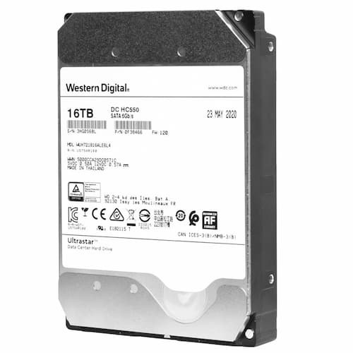 Ổ cứng HDD Western Digital Ultrastar 4TB / 6TB/ 8TB/ 10TB/ 12TB/ 14TB/ 16TB / 18TB 3.5 inch Sata III - Chính hãng WD