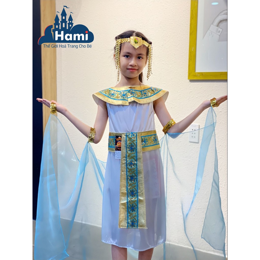 HM0438 - Trang Phục Hóa Trang Công Chúa Ai Cập Cho Bé Gái
