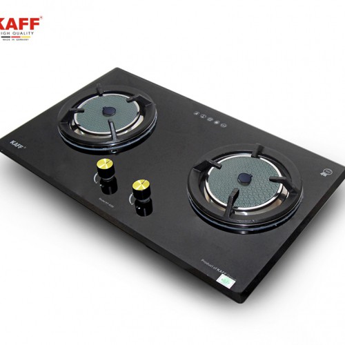 Bếp gas âm hồng ngoại KAFF KF-608I - Cảm ứng ngắt gas, 2 vòng nhiệt - Bảo hành chính hãng 3 năm