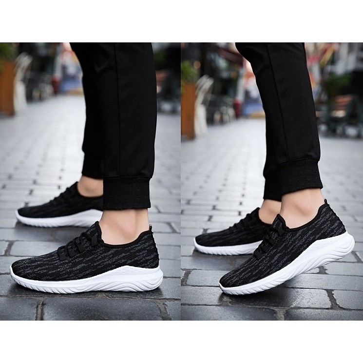 Giày thể thao sneaker nam D63, phong cách trẻ trung năng động, đế cao su non đi cực êm