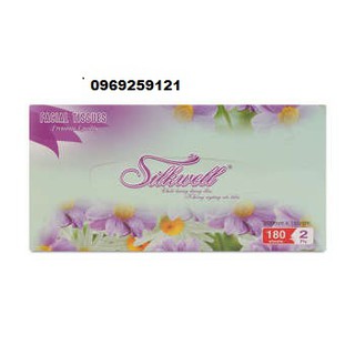 Giấy hộp rút giấy ăn silkwell 180 tờ hàng chính cam kết 100% trung thành