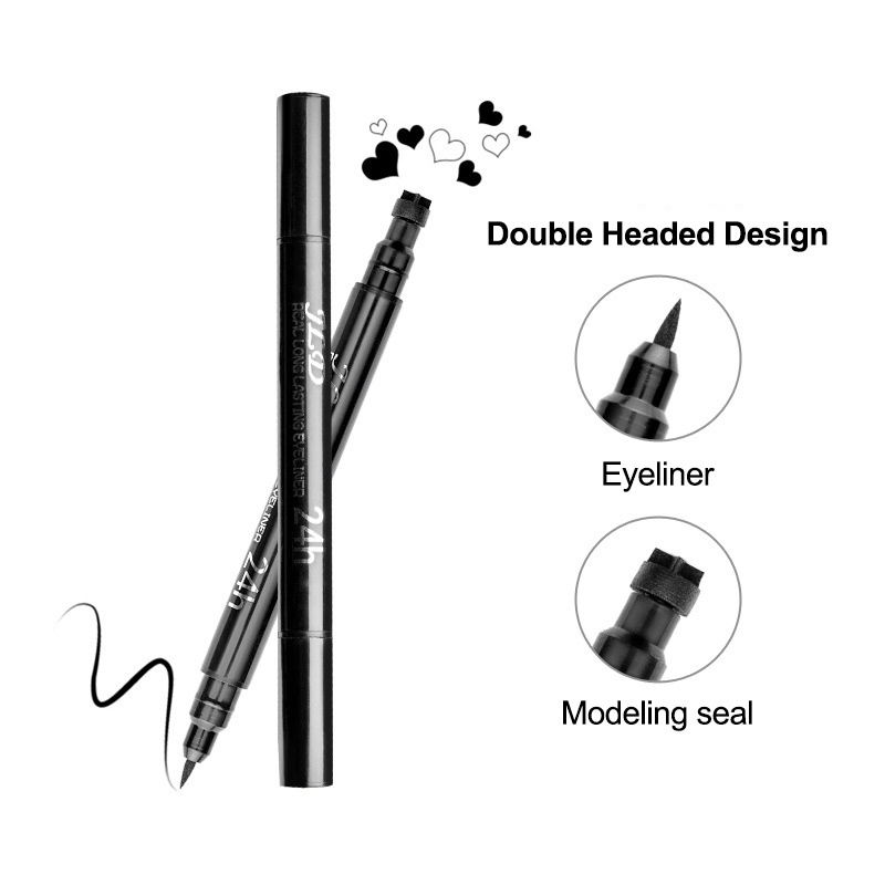 Bút Kẻ Mắt Dạng Lỏng 2 Trong 1 Chống Nước Lâu Trôi