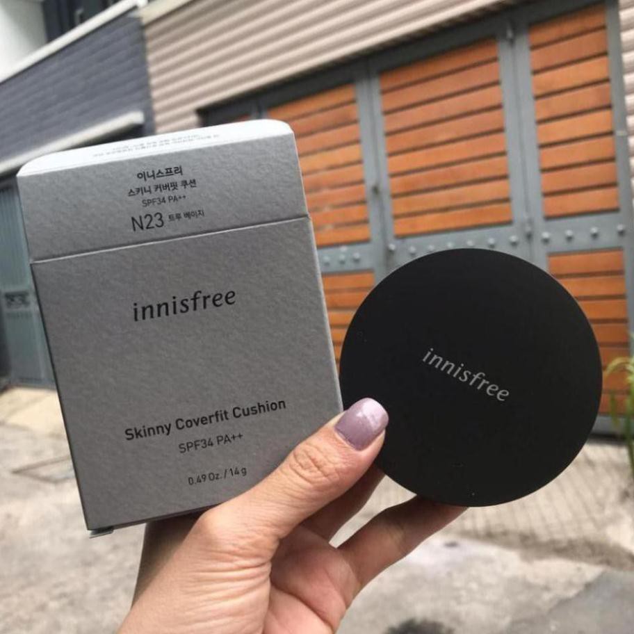 CHÍNH HÃNG Phấn Nước Innisfree Skinny Coverfit Cushion