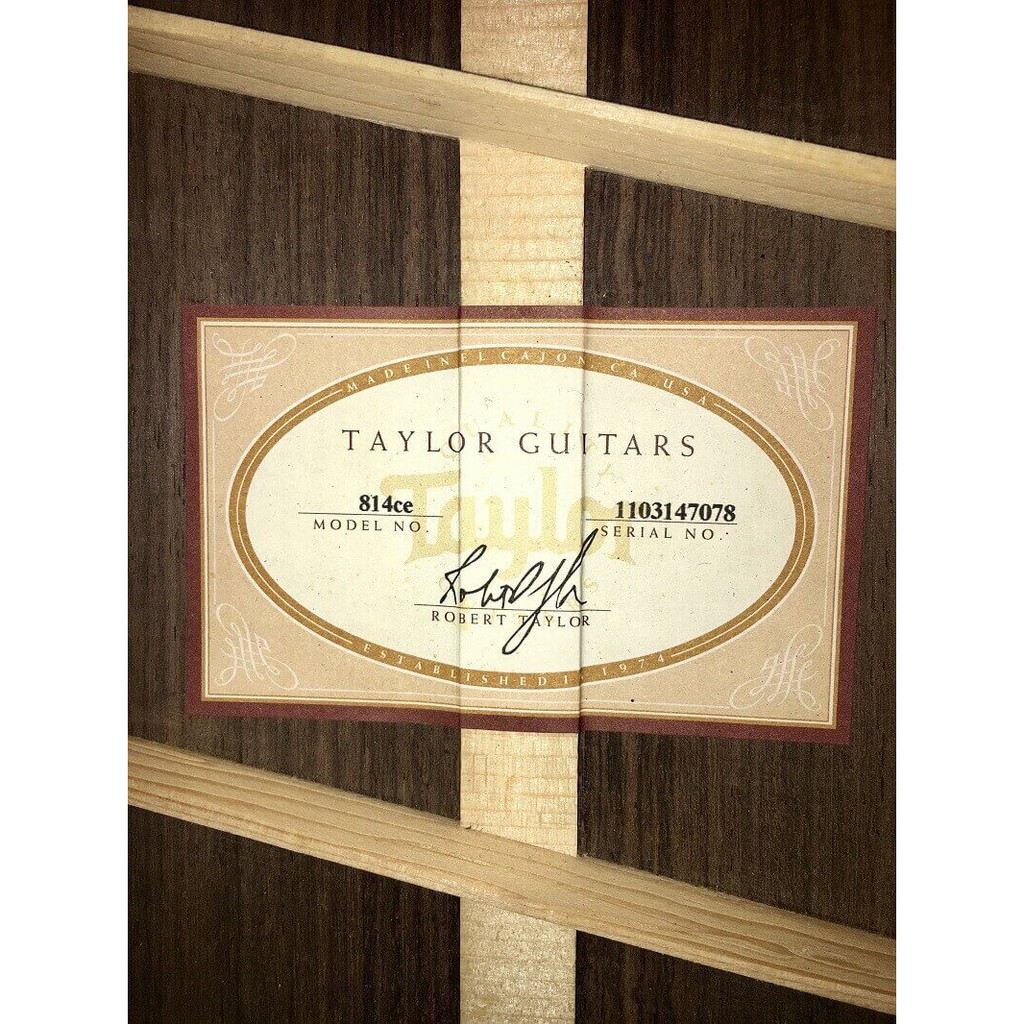 Guitar Acoustic Taylor 814CE